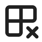 Uninstall App SVG Icon